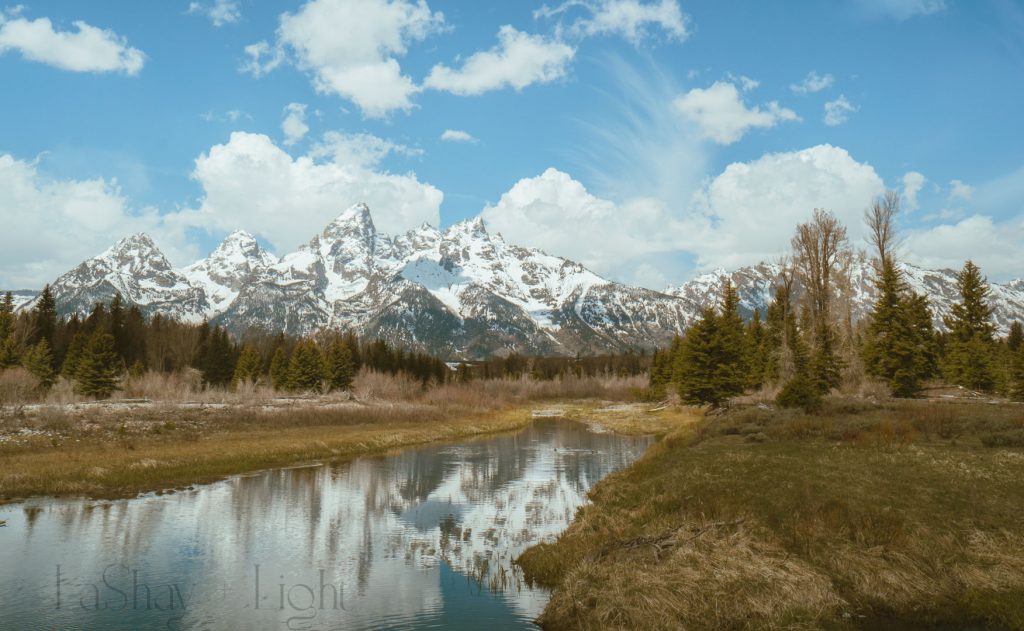 grand tetons with river