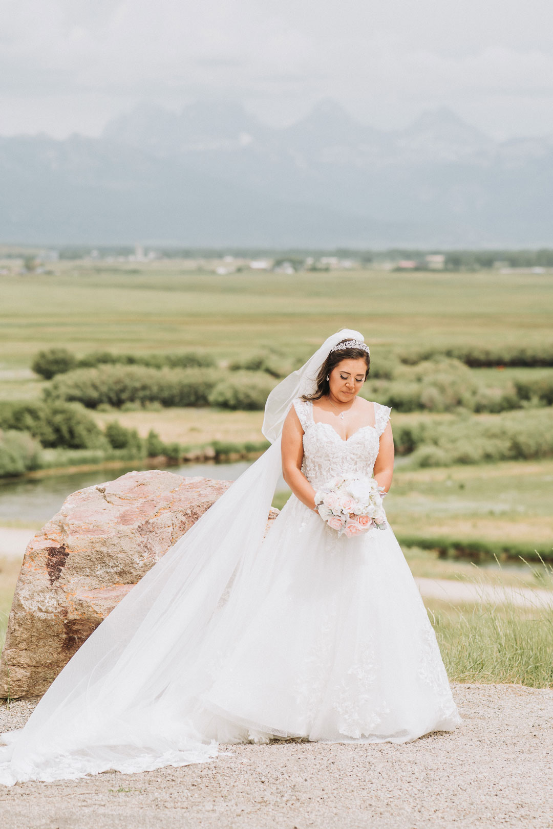 east idaho bridals photography bride by tetons