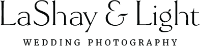 LaShay and Light Wedding Photography logo