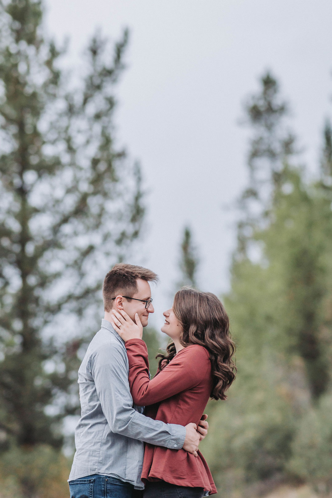 a la carte pricing engagement photography in mesa falls 
