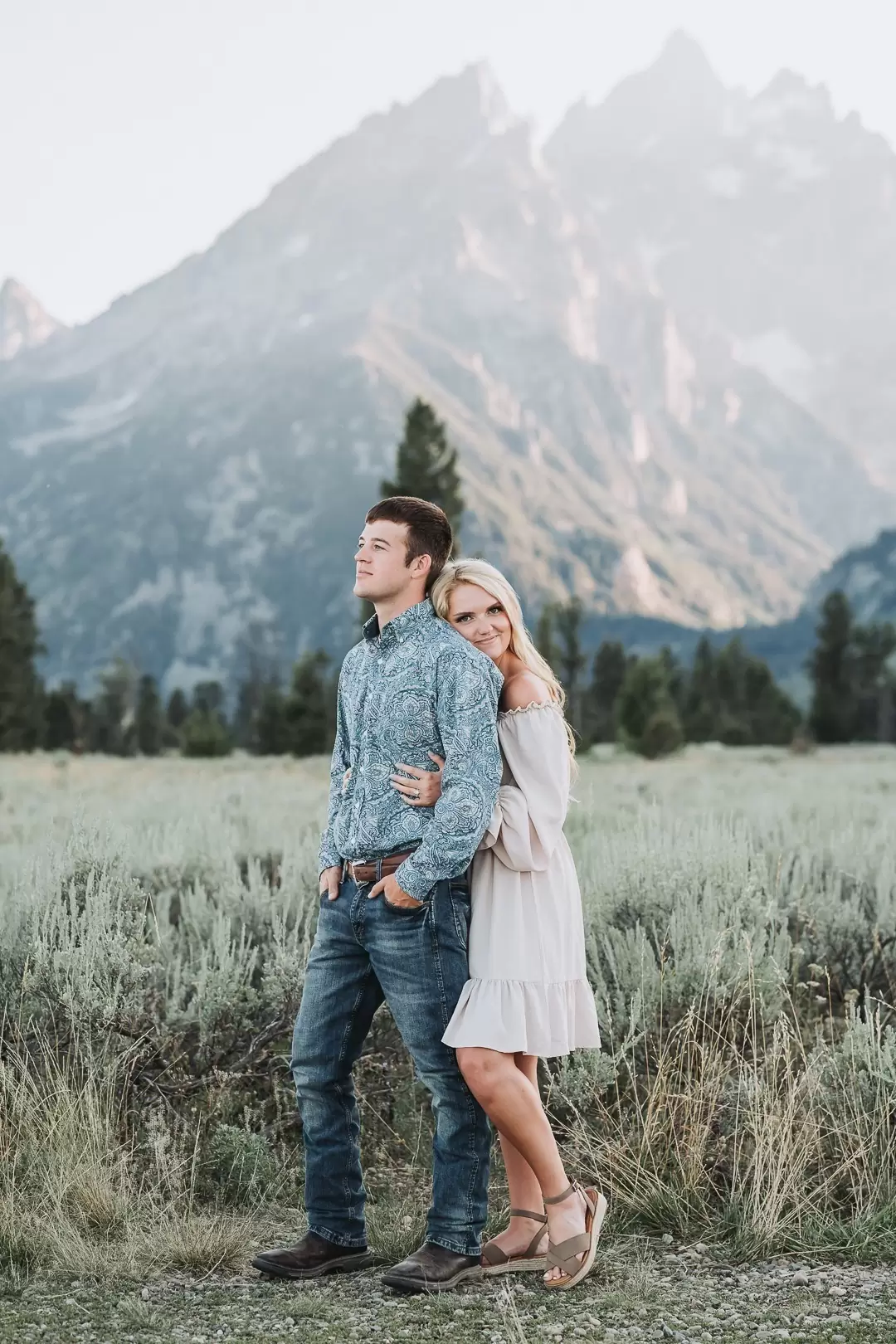 editorial cinematic elopement photographer grand tetons