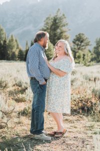 romantic couple in love