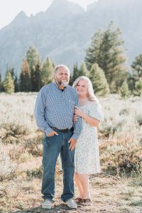 anniversary couples photoshoot in grand teton national park